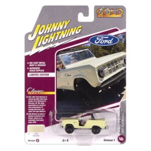 Auto En Miniatura Johnny Lightning Classic Gold COLLECTION-1967 Ford Bronco - Escala 1/64 (jlcg033b)