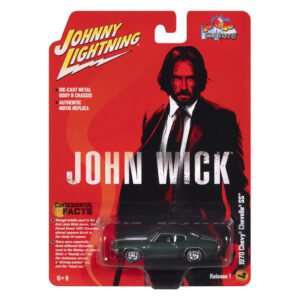 Auto En Miniatura Johnny Lightning John WICK-1970 Chevy Chevelle Ss - Escala 1/64 (06790)