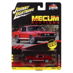 Carrinho Johnny Lightning Mecum AUCTIONS-1967 Shelby GT-350-ESCALA 1/64 (06790)