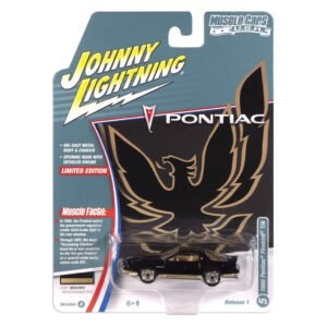 Carrito Johnny Lightning Muscle CARS-1986 Pontiac Firebird T/a - Escala 1/64