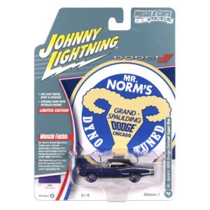 Carrito Johnny Lightning Muscle Cars - Mr. Norm's 1970 Dodge Coronet Super Bee - Escala 1/64
