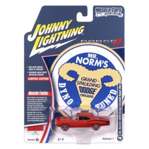 Carrinho Johnny Lightning Muscle Cars - Mr.norms 1970 Dodge Coronet Super Bee - Escala 1/64