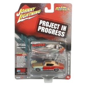 Auto En Miniatura Johnny Lightning Project In PROGRESS-1968 Chevy Chevelle Ss 396-ESCALA 1/64 (jlsf027b)