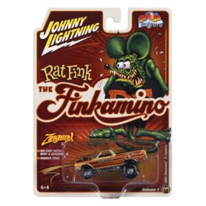 Carrito Johnny Lightning Rat FINK-1965 Chevy El Camino Zinger - Escala 1/64