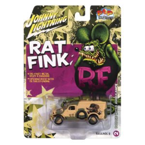 Auto En Miniatura Johnny Lightning Rat Fink - Dodge Wc54 Ambulance - Escala 1/64 (jlpc015)