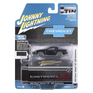 Auto En Miniatura Johnny Lightning Storage TIN-2002 Chevy Camaro Ss 35th Anniversary - Escala 1/64 (jlct020)