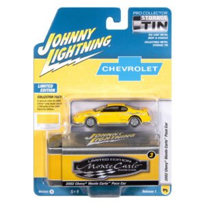 Auto En Miniatura Johnny Lightning Storage TIN-2002 Chevy Monte Carlo Pace Car - Escala 1/64
