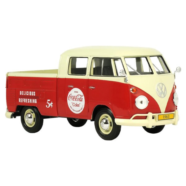 Auto Coca Cola Volkswagen T2 T1 Pickup 1963 Escala 1/24