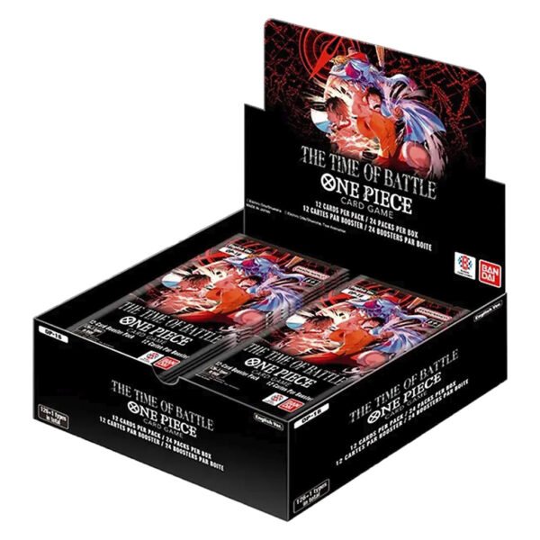 Cartas Bandai Tcg One Piece: The Time Of Battle - Booster Display 24 Peças (2850124)