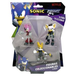 Figura Sonic Prime 3-PACK-AMY, Tails & Rouge (7185)