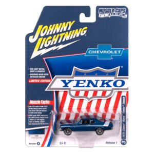 Carrinho Johnny Lightning Muscle CARS-1970 Chevy Nova Yenko Deuce - Escala 1/64
