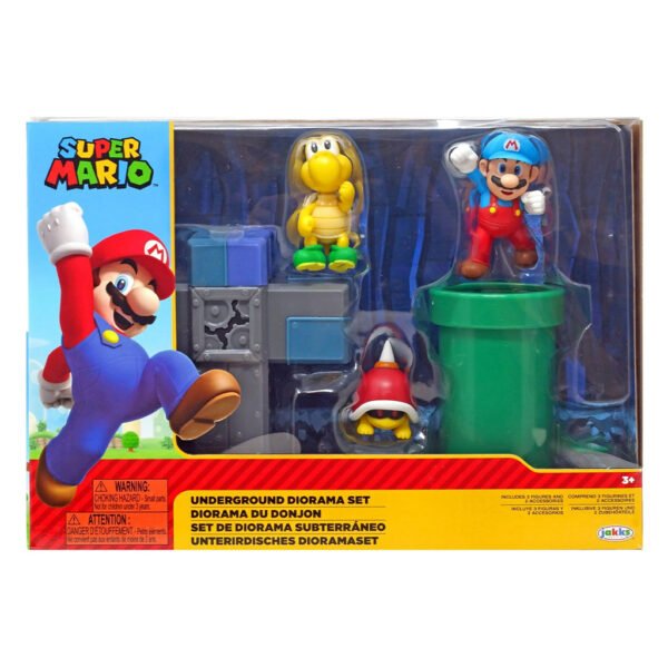 Diorama Jakks Super Mario - Underground Set (4267)