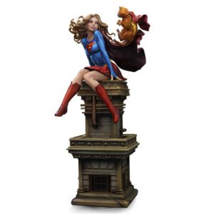 Figura Iron Studios Dc Comics Series #8-SUPERGIRL-ART Scale 1/10