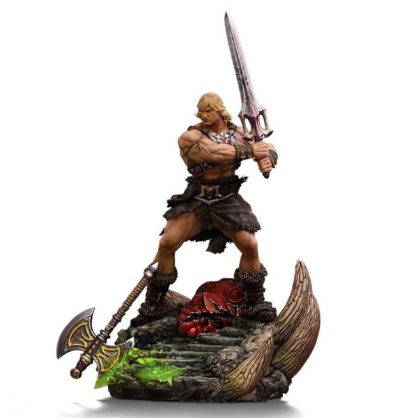 Figura Iron Studios Masters Of The Universe - He-man Unleashed - Art Scale 1/10