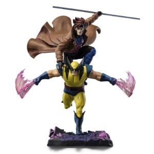 Figura Iron Studios X-men '97-GAMBIT And Wolverine - Art Scale 1/10