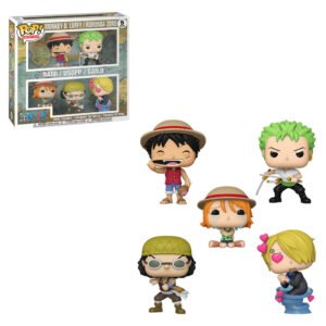 Funko Pop Animation One Piece 5-PACK-LUFFY, Zoro, Nami, Ussopp & Sanji