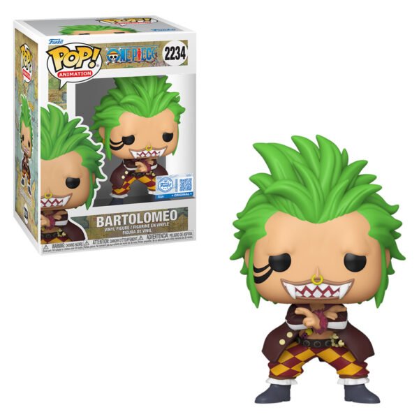 Funko Pop Animation One Piece Exclusive - Bartolomeo 2234