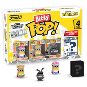 Funko Pop Bitty Mystery Minions – Tourist Jerry 4-PACK (73037)