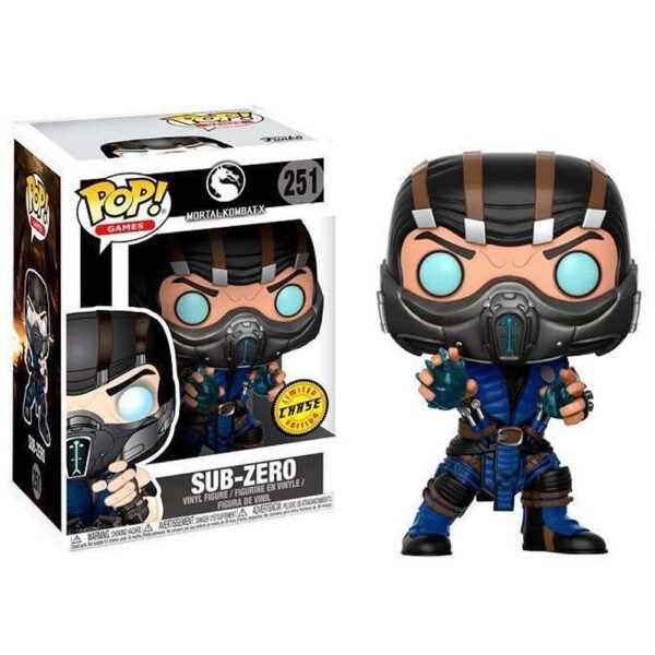 Funko Pop Chase Games Mortal Kombat X-Sub-zero 251
