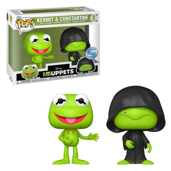 Funko Pop Disney The Muppets Exclusive - Kermit & Constantine 2-PACK (74588)