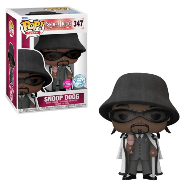 Funko Pop Rocks Exclusive - Snoop Dogg 347 (flocked)