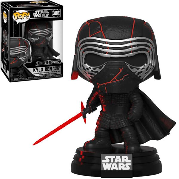 Funko Pop Star Wars: Rise Of Skywalker Lights & Sound - Kylo Ren 308 (supreme Leader)