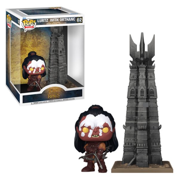 Funko Pop Town The Lord Of The Rings - Lurtz With Orthanc 02