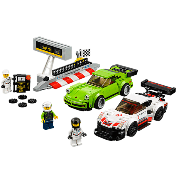 Lego Speed Champions - Porsche 911 Rsr Y 911 Turbo 3.0