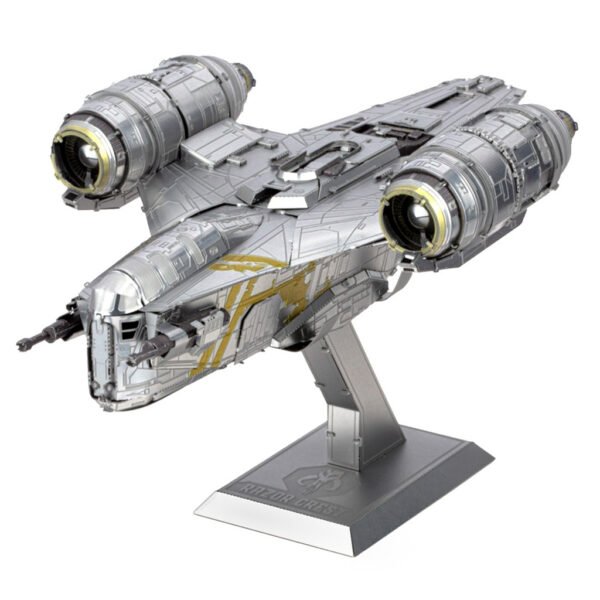 Miniatura de Montar Metal Earth Star Wars: The Mandalorian - Razor Crest Icx217