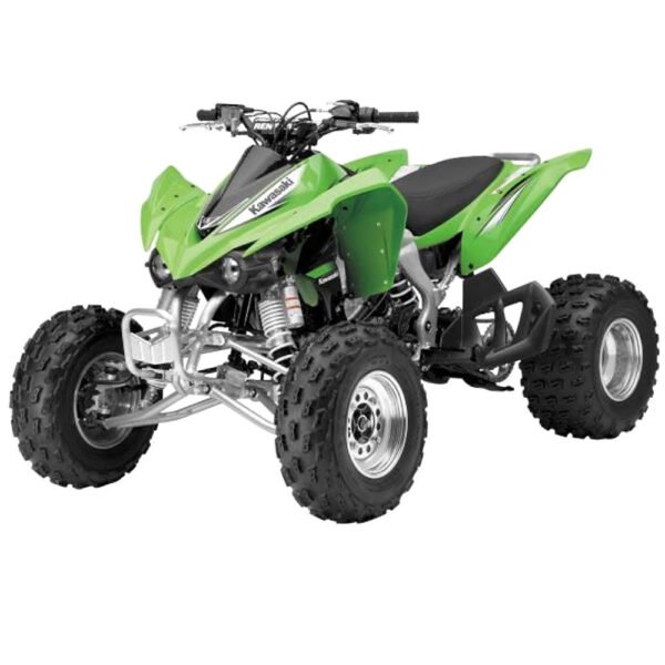 Moto New Ray Kawasaki Kfx 450r Atv Escala 1/12-VERDE