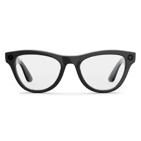 Gafas de Sol Ray-Ban Skyler RW4014 WiFi Meta IA 32GB-NEGRO Brillante Transitions Verde Grafito