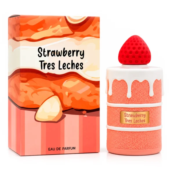 Perfume Arabiyat Sugar Strawberry Tres Leches Eau de Parfum Femenino 100ml