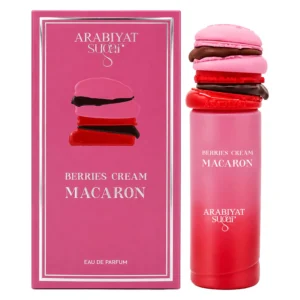 Perfume Arabiyat Sugar Berries Cream Macaron Eau de Parfum Femenino 100ml