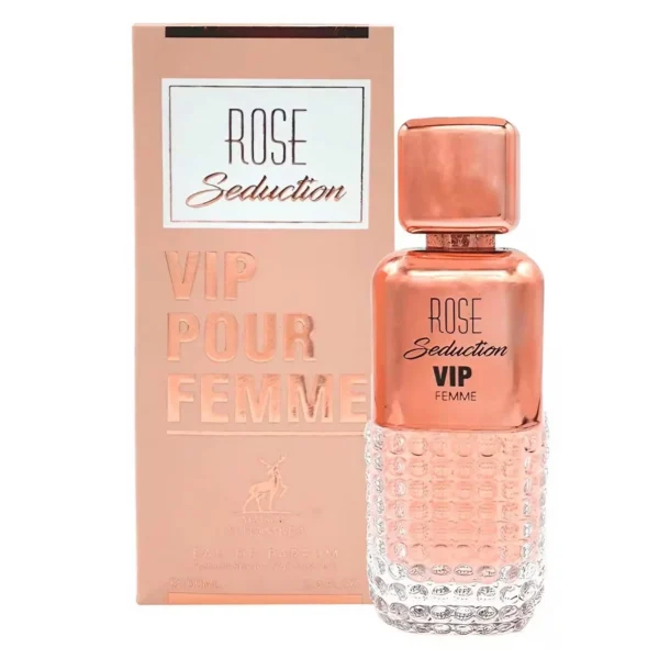Perfume Maison Alhambra Rose Seduction VIP Pour Femme Eau de Perfum Femenino 100ml