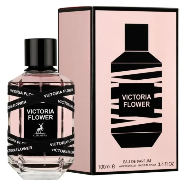 Perfume Maison Alhambra Victoria Flower Rosa Eau de Parfum Femenino 100ml