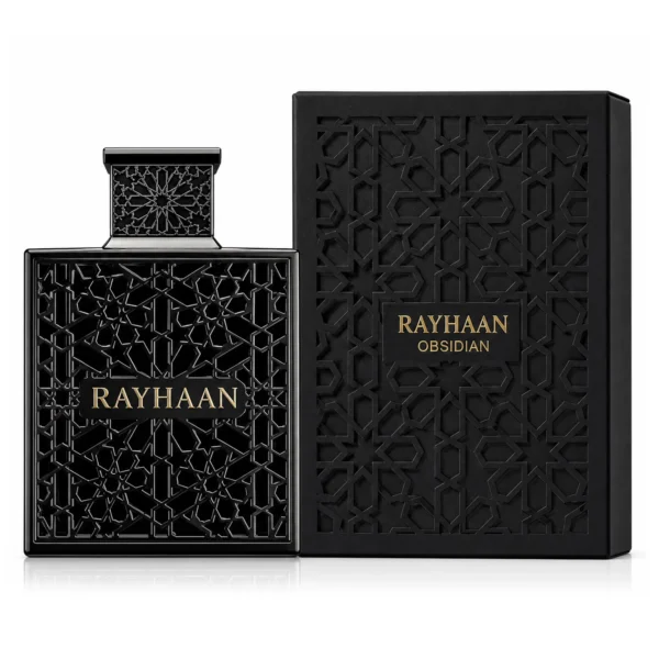 Perfume Rayhaan Obsidian Eau de Parfum Masculino 100ml