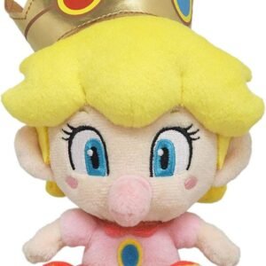 Plush Little Buddy Super Mario 6"-Baby Peach (2498)