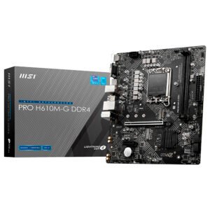 Placa Madre MSI Pro H610M-G DDR4 Socket LGA 1700 VGA DDR4