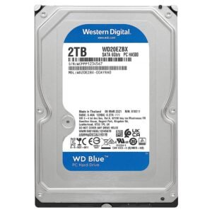 HDD Western Digital 2 TB WD Blue 3.5″ SATA 3 7200RPM-WD20EZBX
