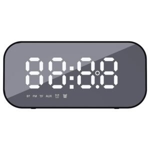 Parlante Havit M3 Alarm Clock HVSPK-M3-BK Bluetooth Reloj Alarma FM-Negro