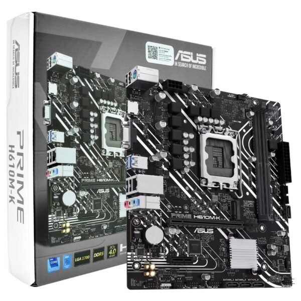 Placa Madre ASUS Prime H610M-K Socket LGA 1700 VGA DDR5
