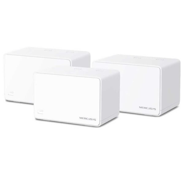 Router Mercusys Halo H80X Whole Home Mesh AX3000 Doble Banda 2.4GHZ 5GHZ WI-FI 6-BLANCO (KIT CON 3)