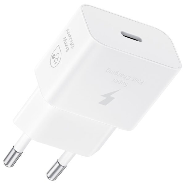 Cargador Enchufe Samsung EP-T2510NWEGWW USB-C 25W-BLANCO