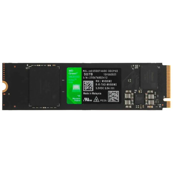 SSD Sandisk M.2 500GB Wd Green NVME-WDS500G4G0E