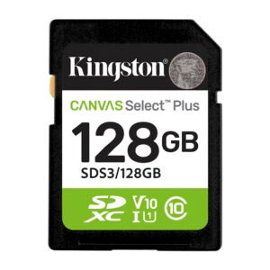Tarjeta de Video SD Kingston Canvas Select Plus C10 128GB-SDS3 128GB