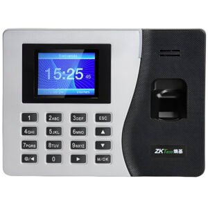 Lector Biométrico Digital Zkteco K14-NEGRO Plata (CABLE NO INCLUIDO)