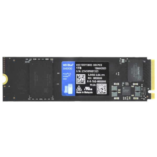 SSD Sandisk M.2 1TB Wd Blue SN5100 NVME-WDS100T5B0E