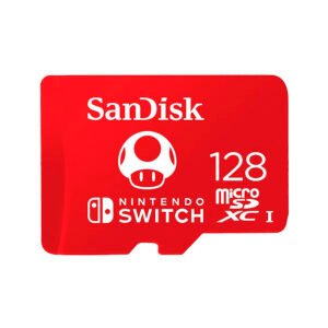 Tarjeta de Memoria MICRO SD Sandisk 128GB Nintendo SWITCH-SDSQXAO-128G-GNCZN