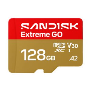 Tarjeta de Memoria MICRO SD Sandisk Extreme Go 128GB V30 A2 4K UHD-SDSQXGN-128G-GN6MN