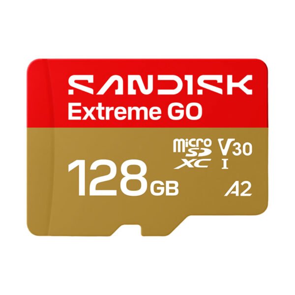 Tarjeta de Memoria MICRO SD Sandisk Extreme Go 128GB V30 A2 4K UHD-SDSQXGN-128G-GN6MN